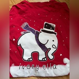 Ivory Ella winter scene tee